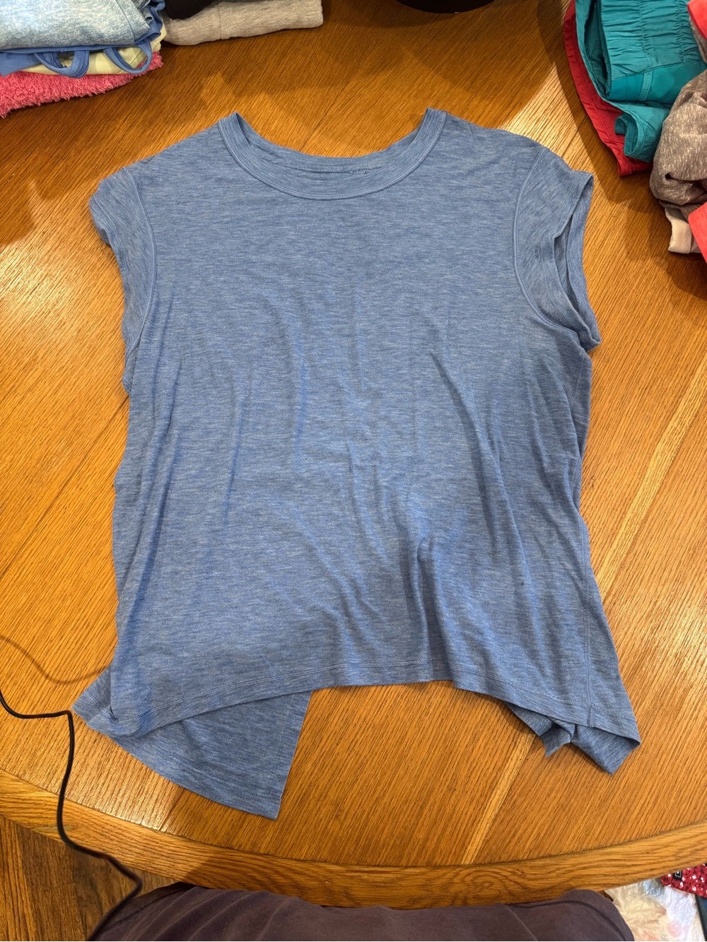 Lulu lemon Light Blue Crewneck Tee